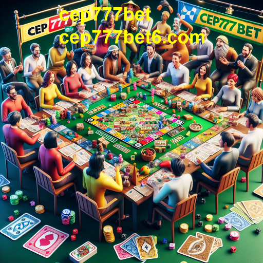 Descubra o Mundo dos Jogos de Mesa no cep777bet